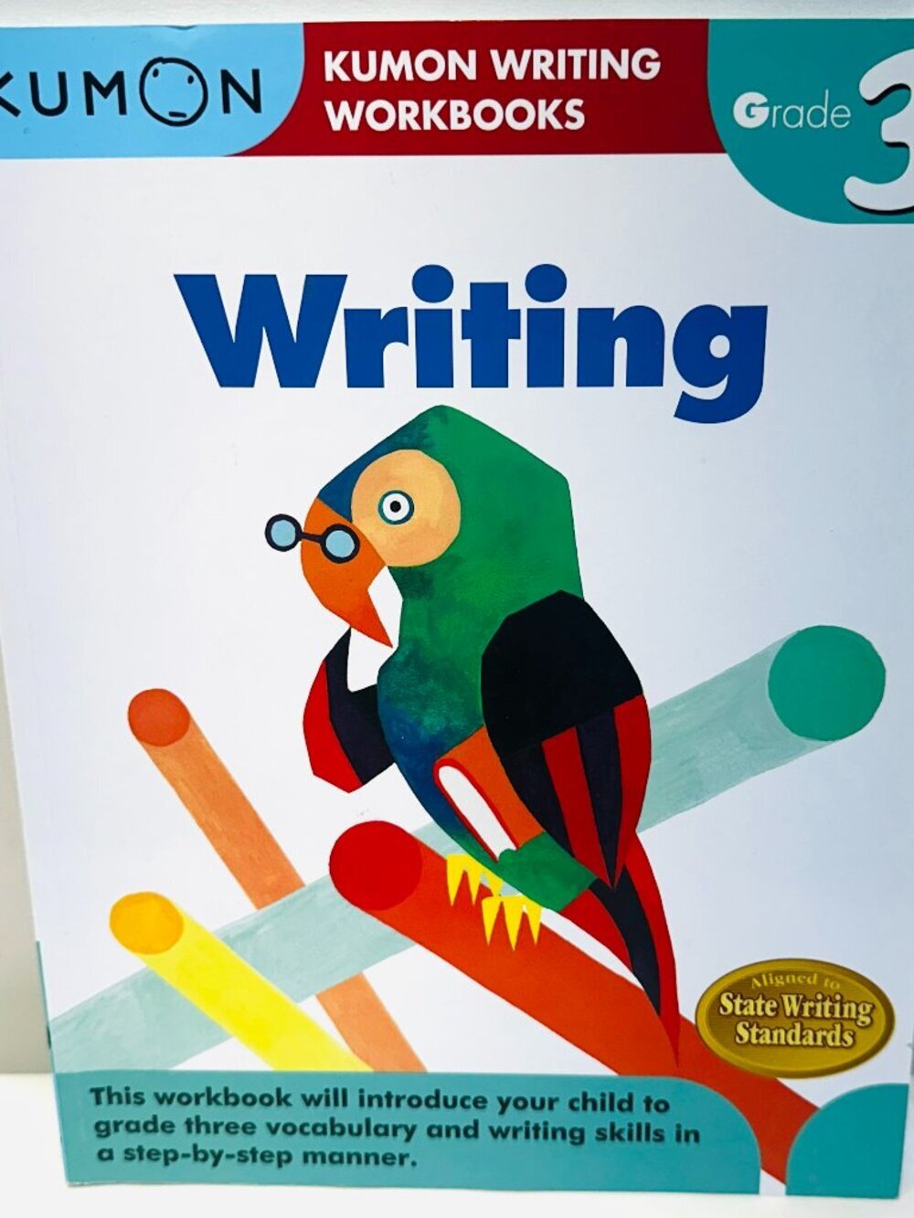 Grade 3 Writing (Kumon Writing Workbooks) Paperback Kumon Publishing EXCELLENT